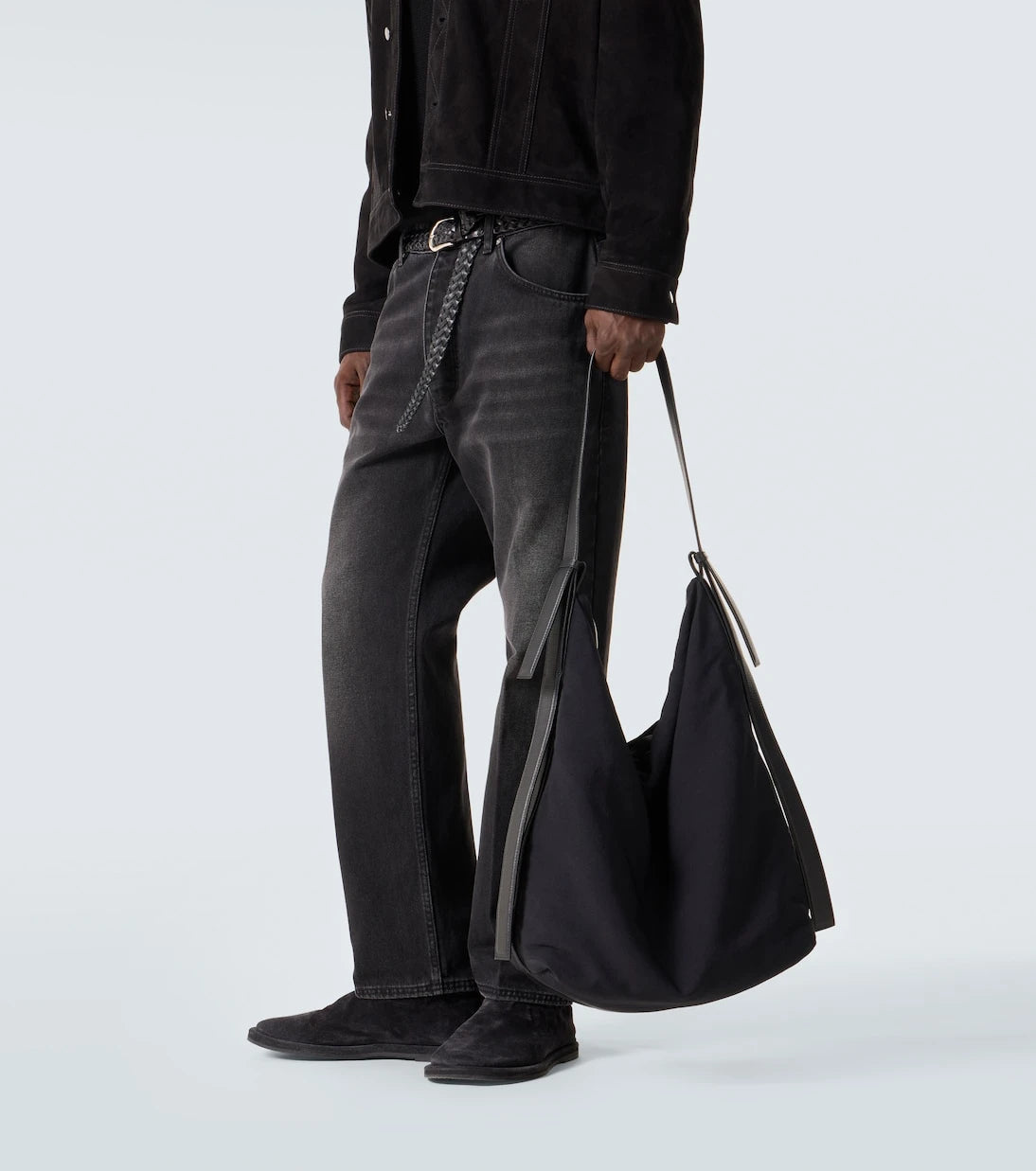 Studio Nicholson - Airport leather-trimmed tote bag