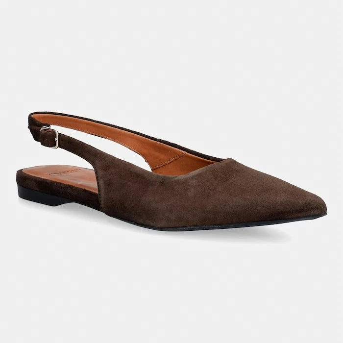 Vagabond Shoemakers балеринки от велур HERMINE
