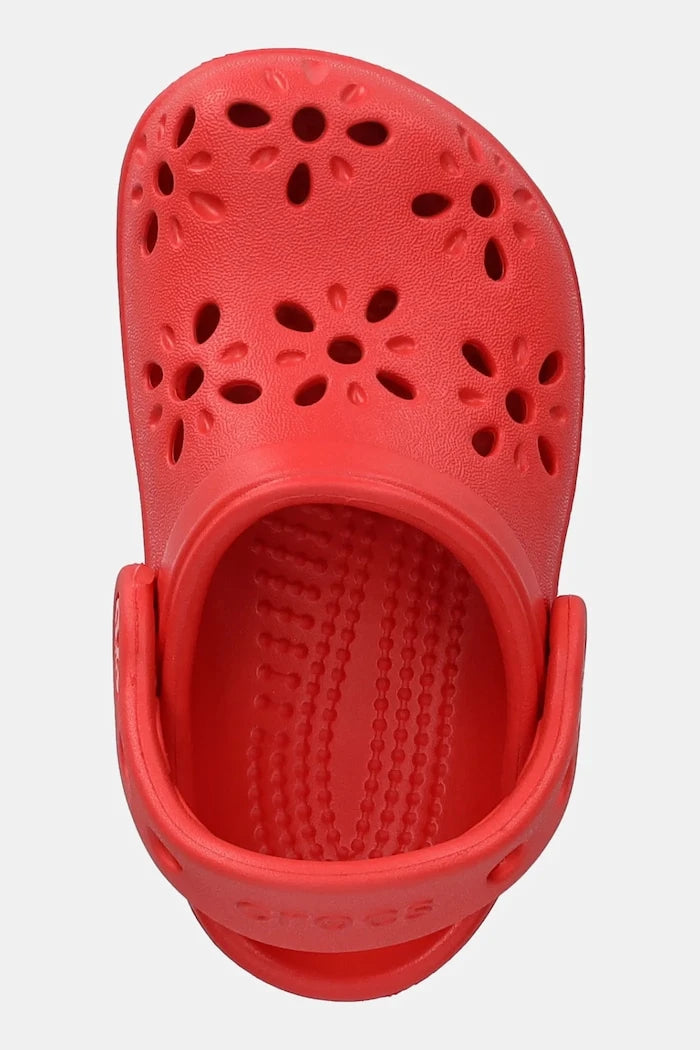 Crocs CLASSIC FLORAL CUT OUT CLOG KIDS
