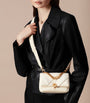 White Mini Serpenti Cabochon Cross-Body Bag
