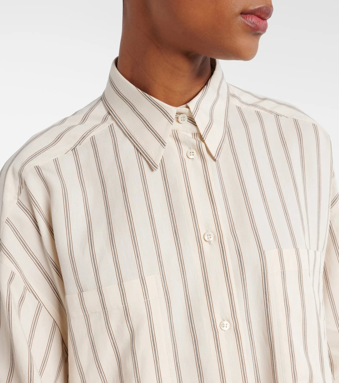 Brunello Cucinelli - Silk-blend shirt