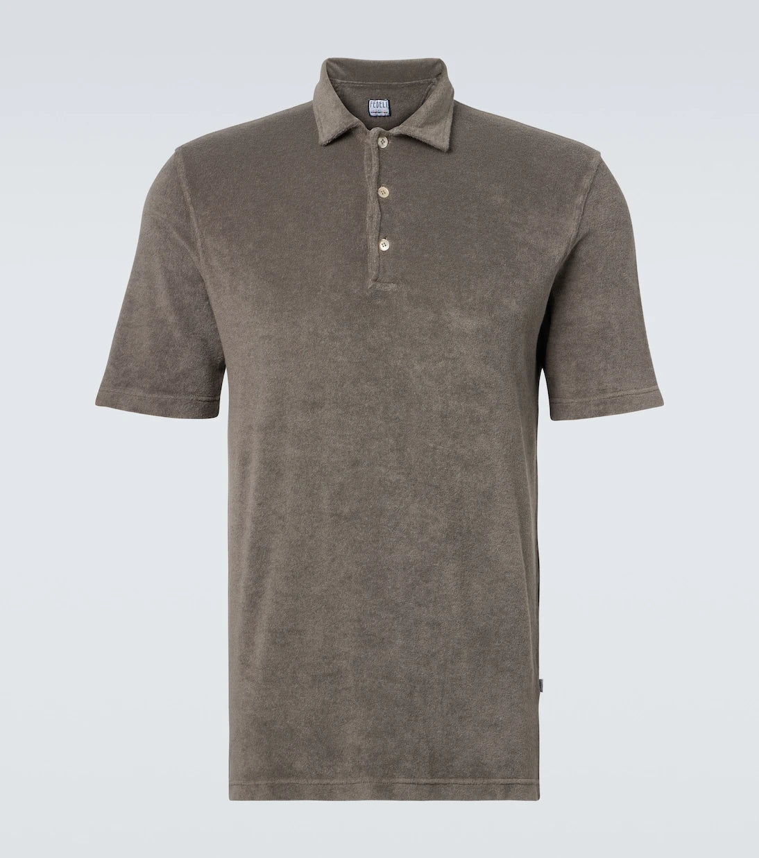 Fedeli - Mondial cotton terry polo shirt