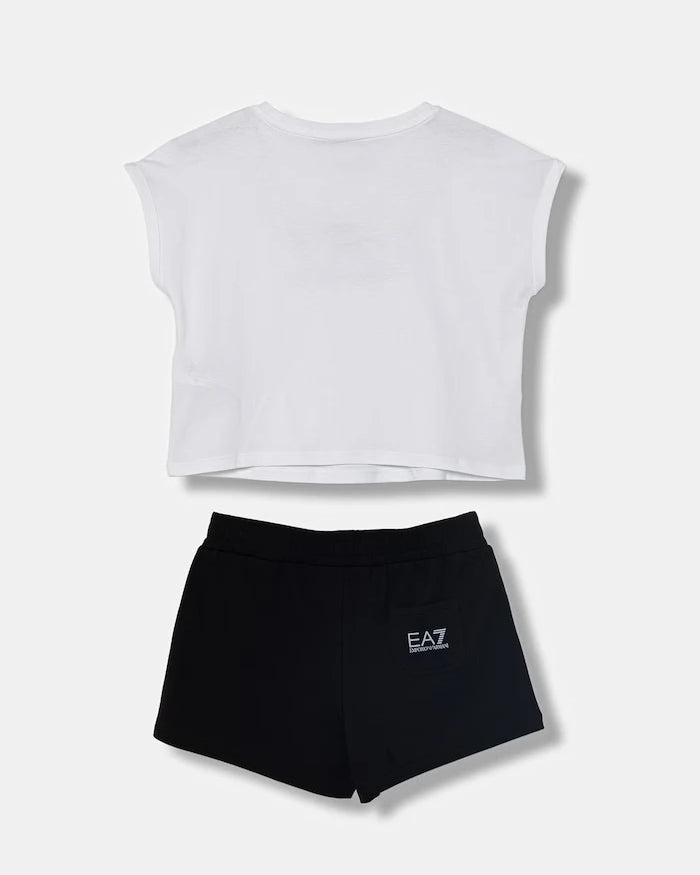 EA7 Emporio Armani çocuklar için pamuklu spor takım