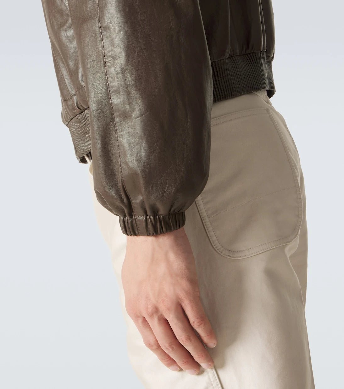 Tom Ford - Leather blouson jacket