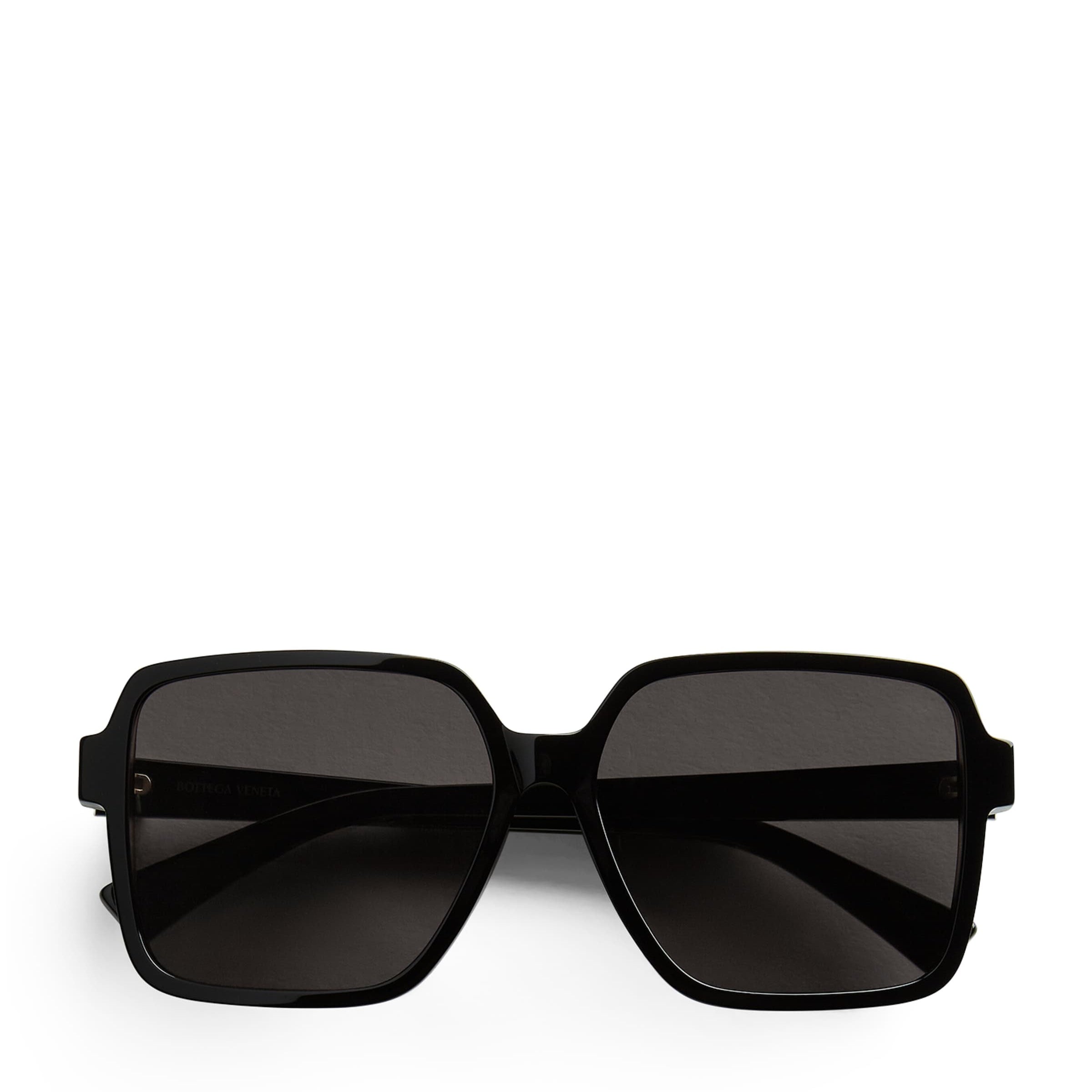 Black Rectangular Sunglasses