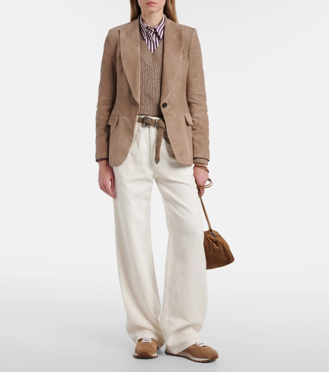 Brunello Cucinelli - Suede blazer