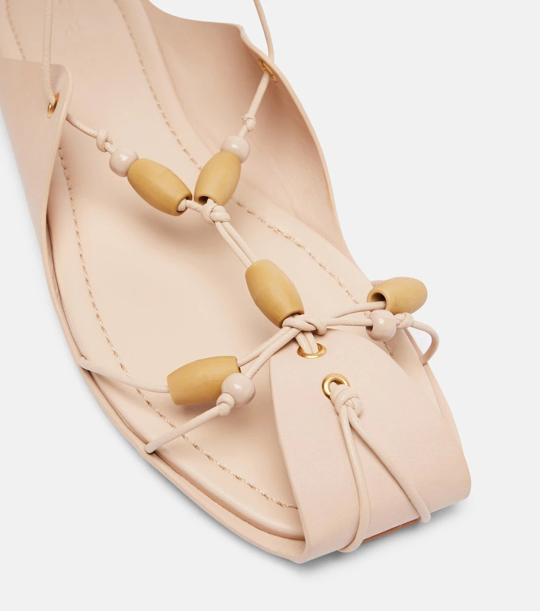 Farm Rio - Beaded leather sandals