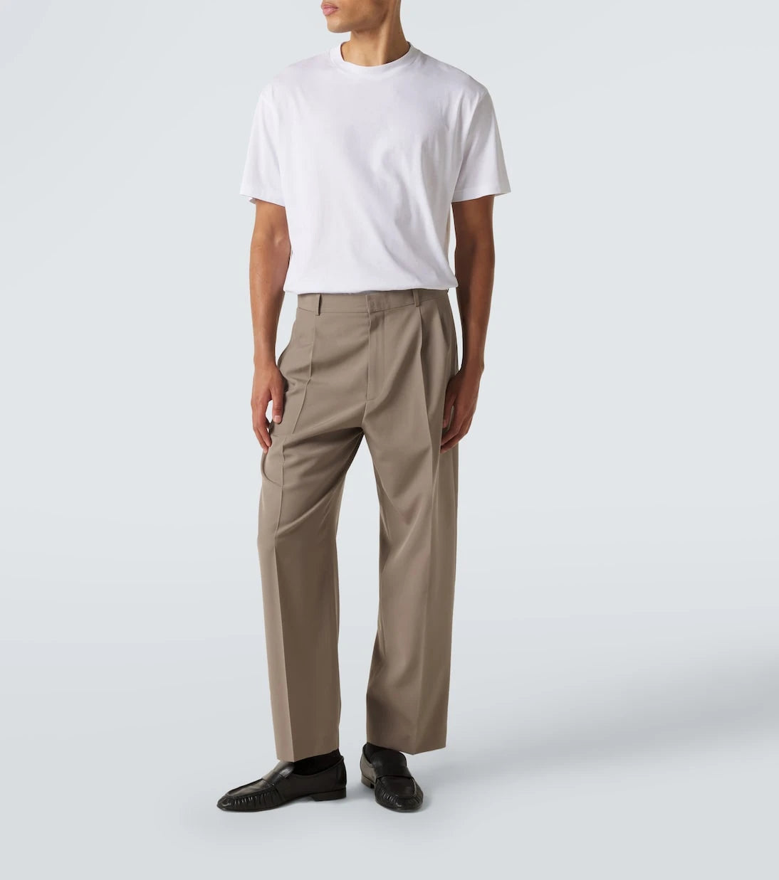 The Row - Tarek wool straight pants