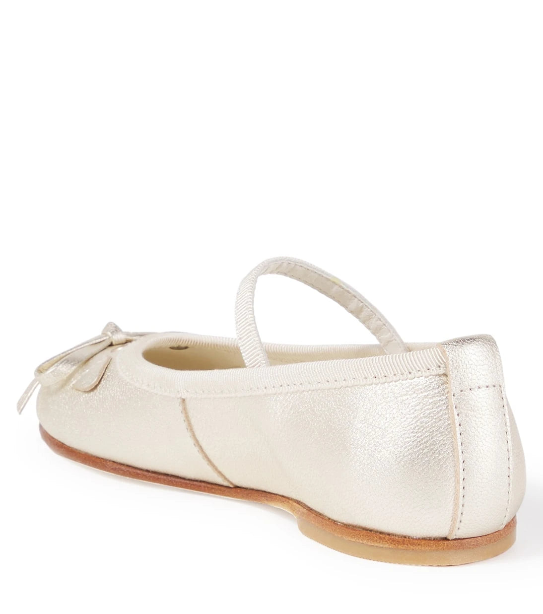 Bonpoint - Joie metallic leather ballet flats