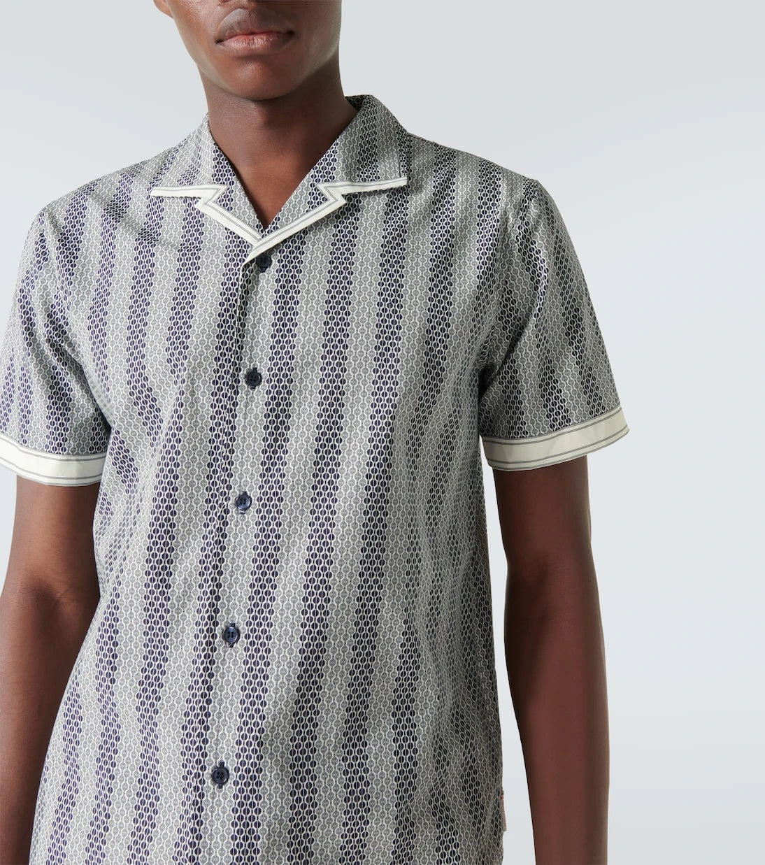 Orlebar Brown - Hibbert floral cotton bowling shirt