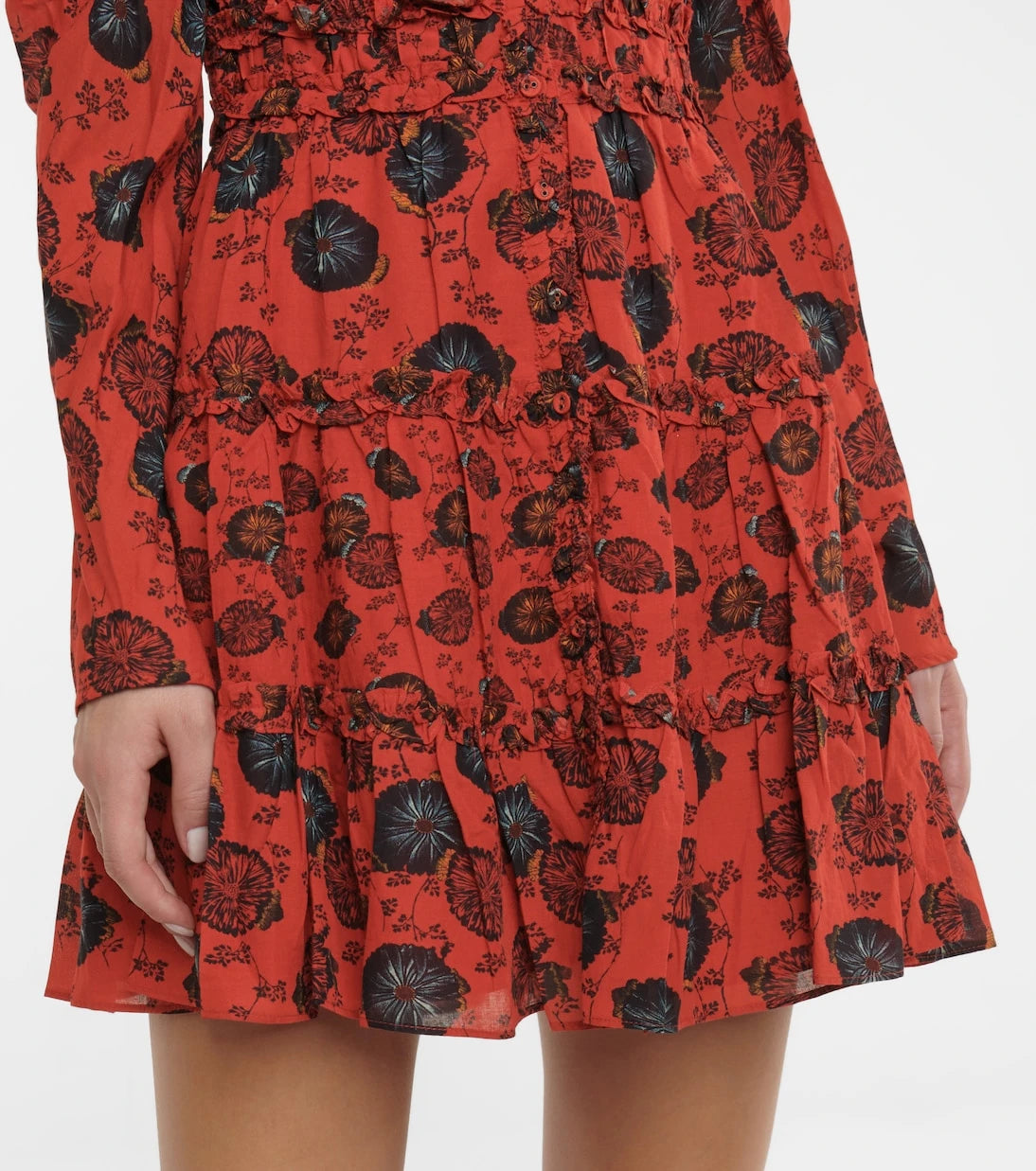 Ulla Johnson - Windsor floral cotton-blend minidress