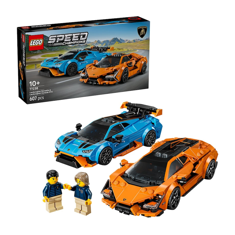 Speed Champions Lamborghini Revuelto & Huracán STO 77238