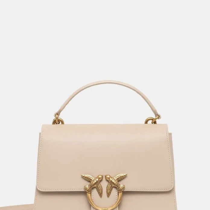 Pinko чанта crossbody дамска от кожа