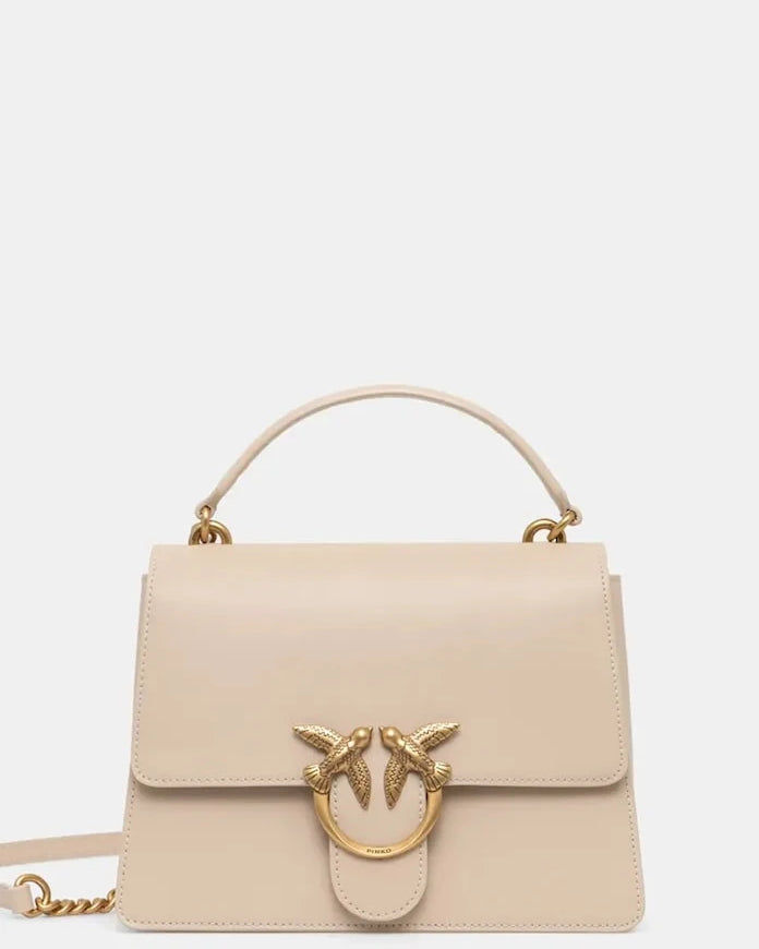 Pinko kadın deri crossbody çanta