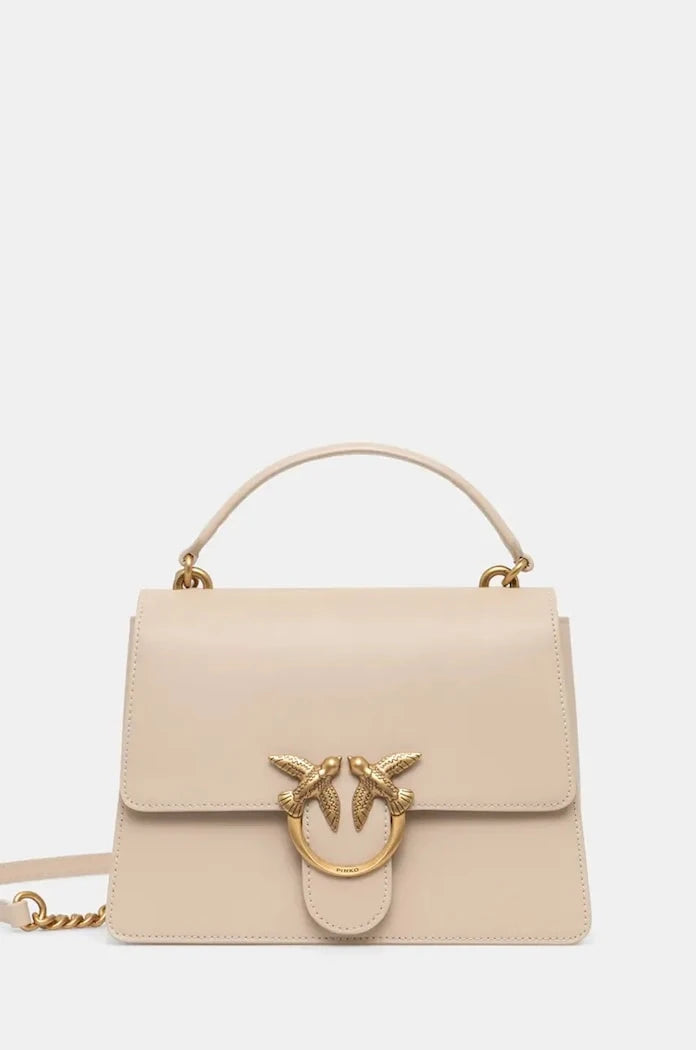 Pinko чанта crossbody дамска от кожа
