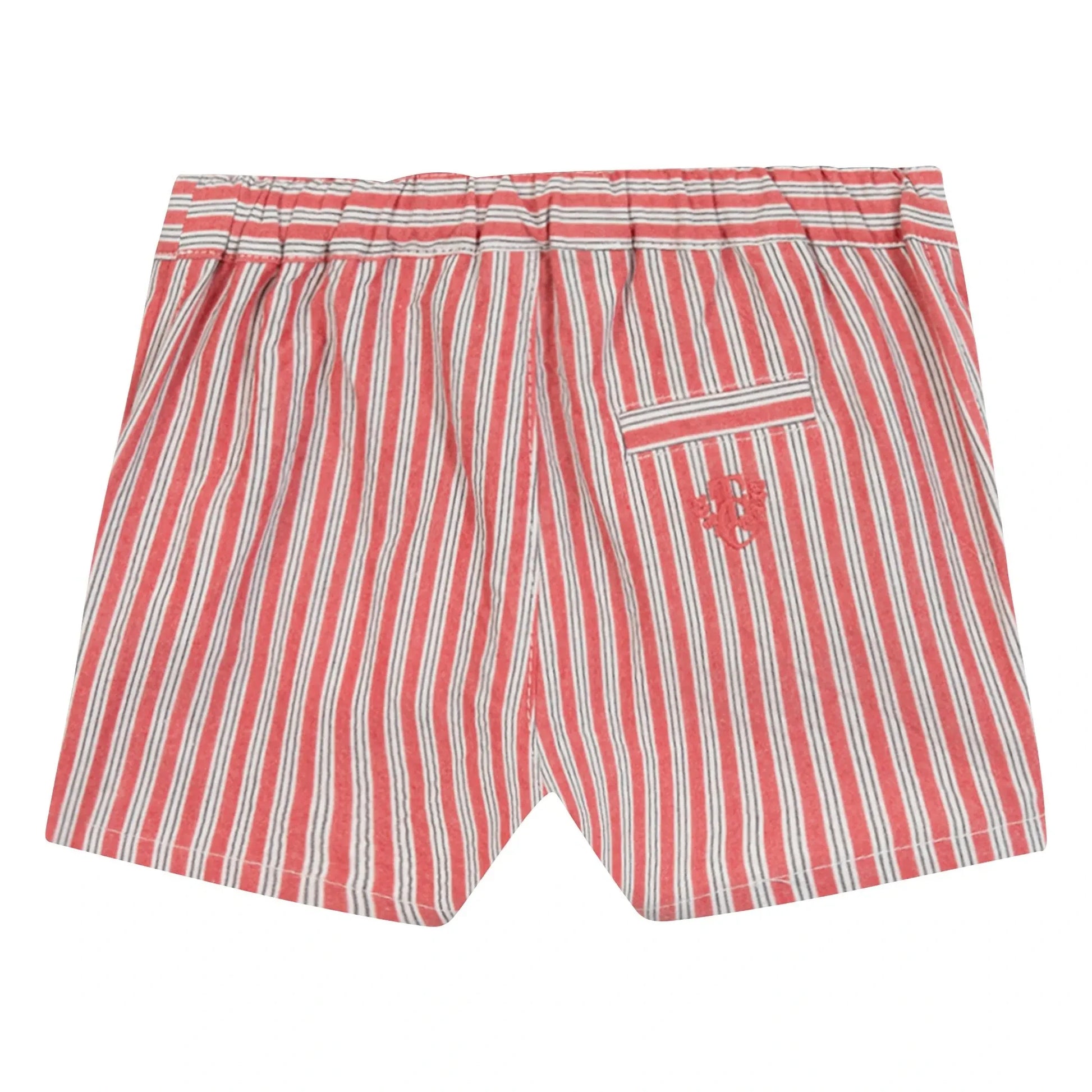 Tartine et Chocolat - Striped shorts | Red