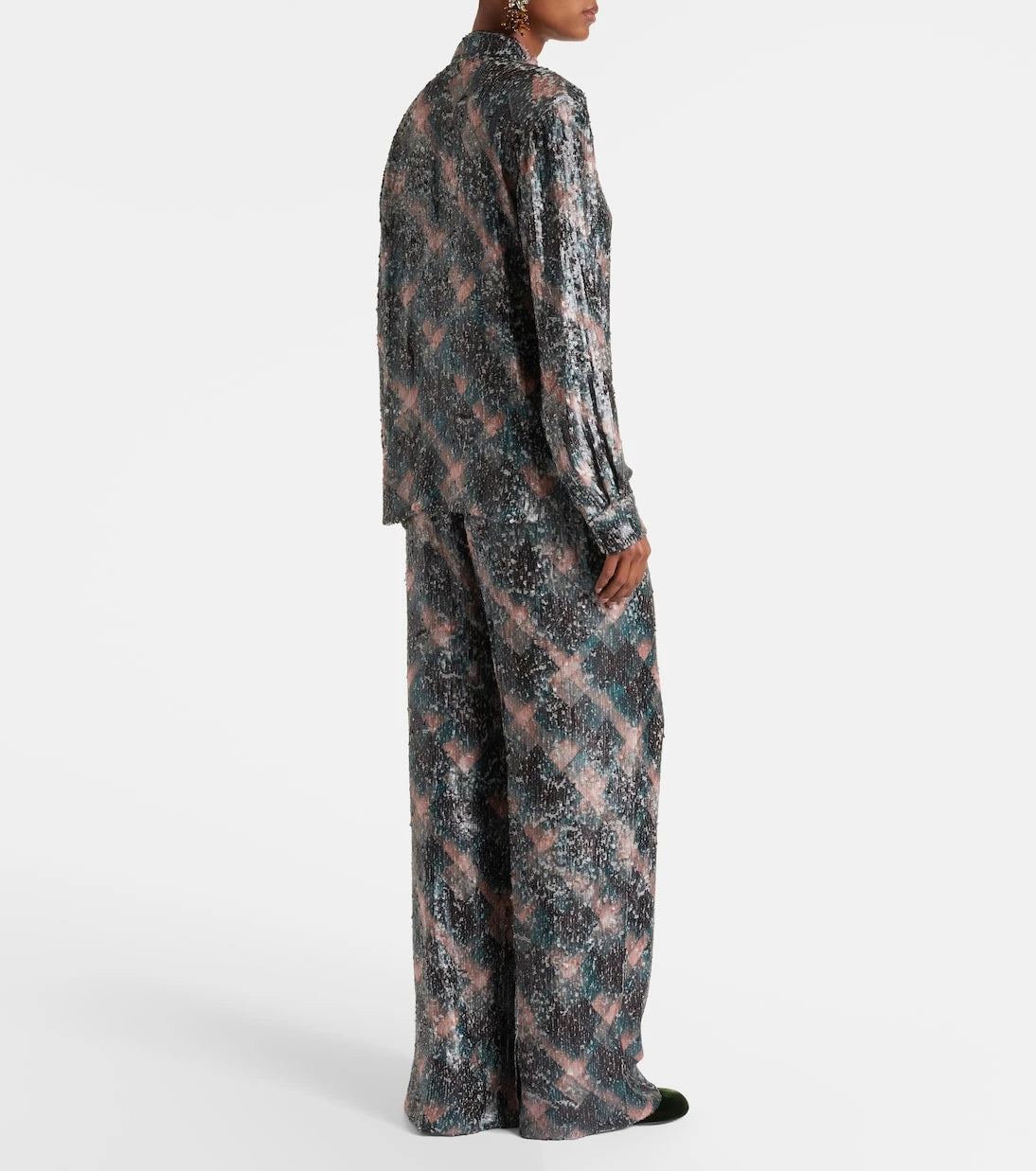 Dries Van Noten - Sequined shirt