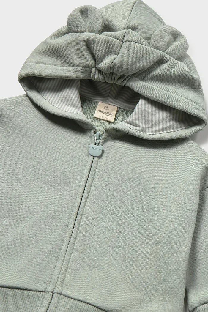 Mayoral Newborn Kapüşonlu Pamuklu Bebek Sweatshirt