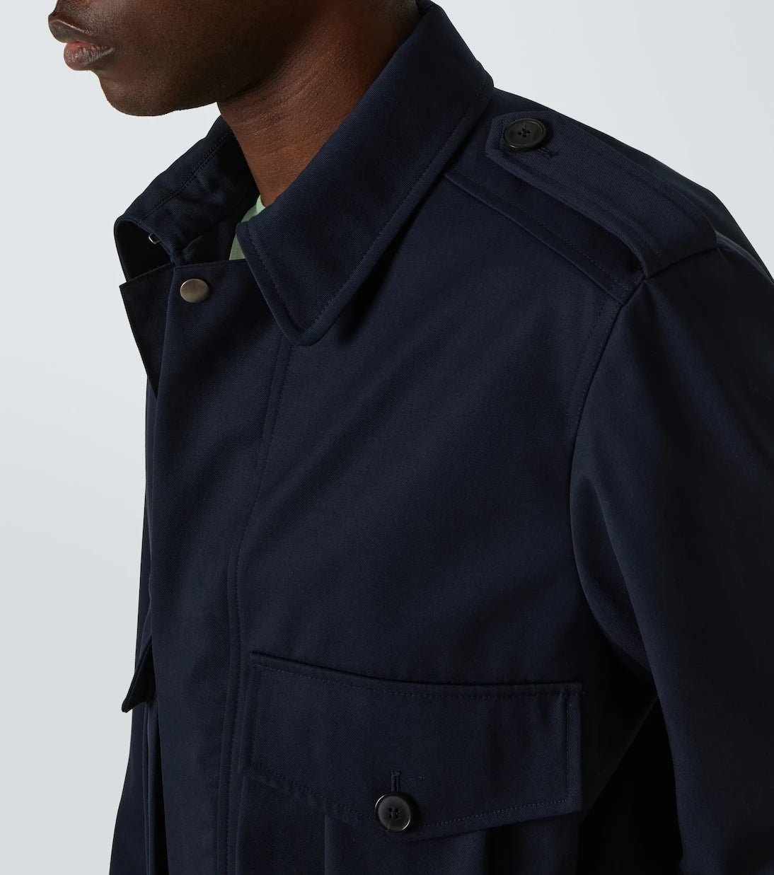 Dries Van Noten - Wool gabardine jacket