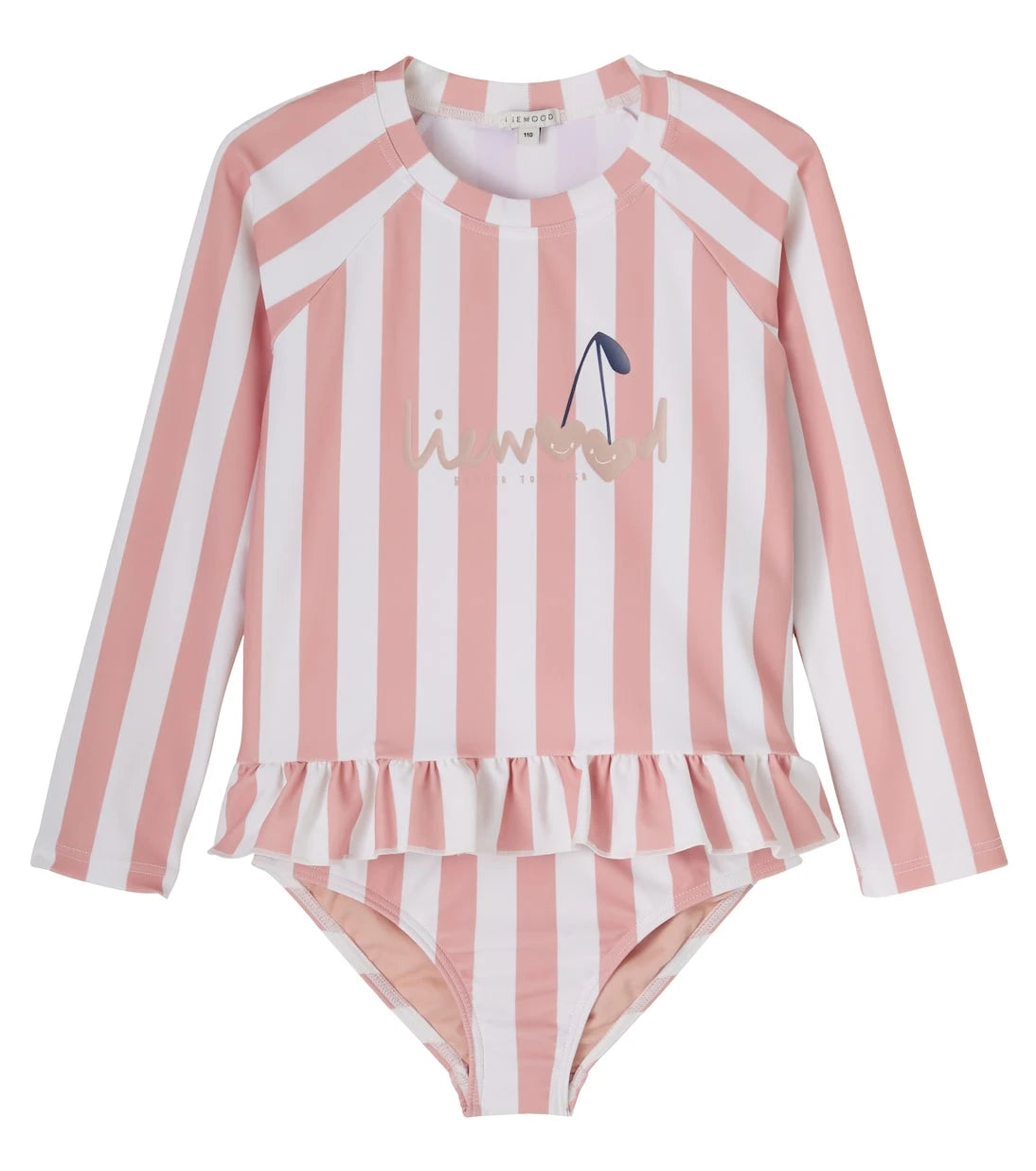 Liewood - Dagny striped rashguard top and bikini bottoms set