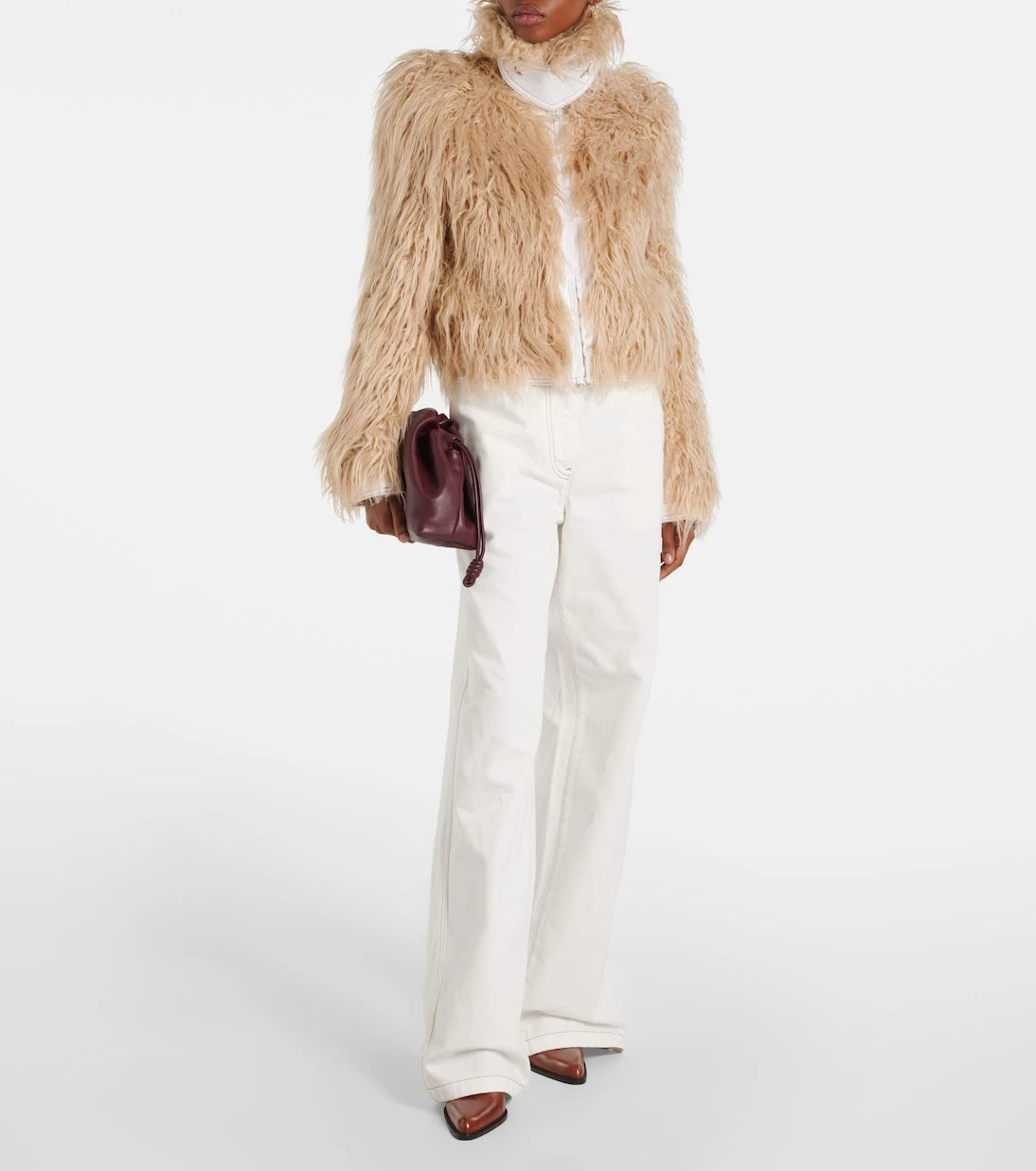 Dries Van Noten - Faux fur jacket