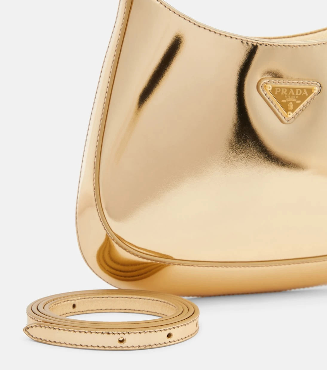 Prada - Cleo Small leather shoulder bag