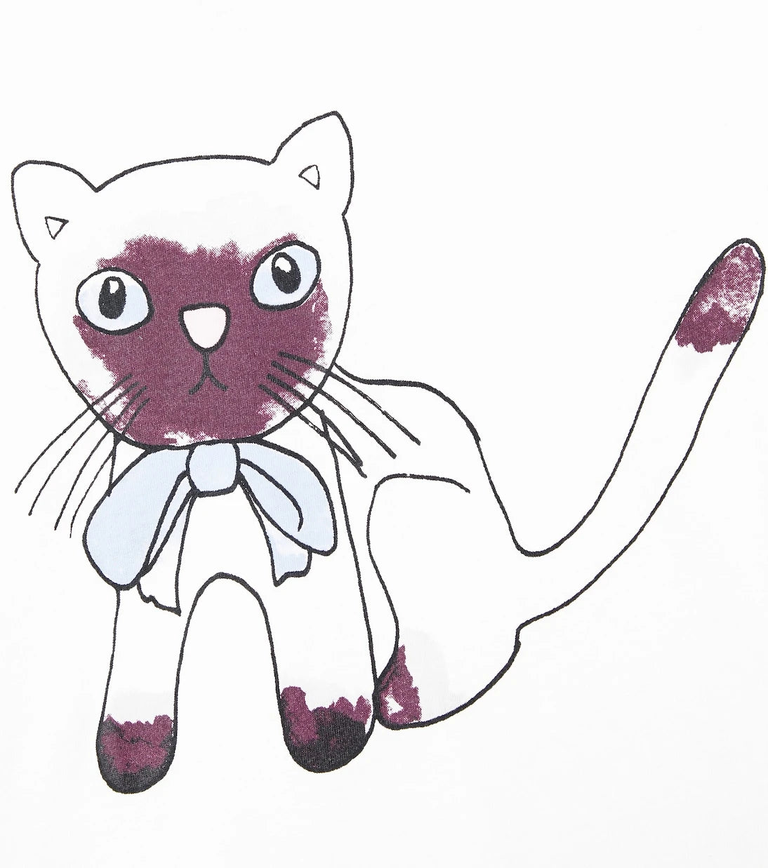 Mini Rodini - Siamese printed cotton jersey T-shirt