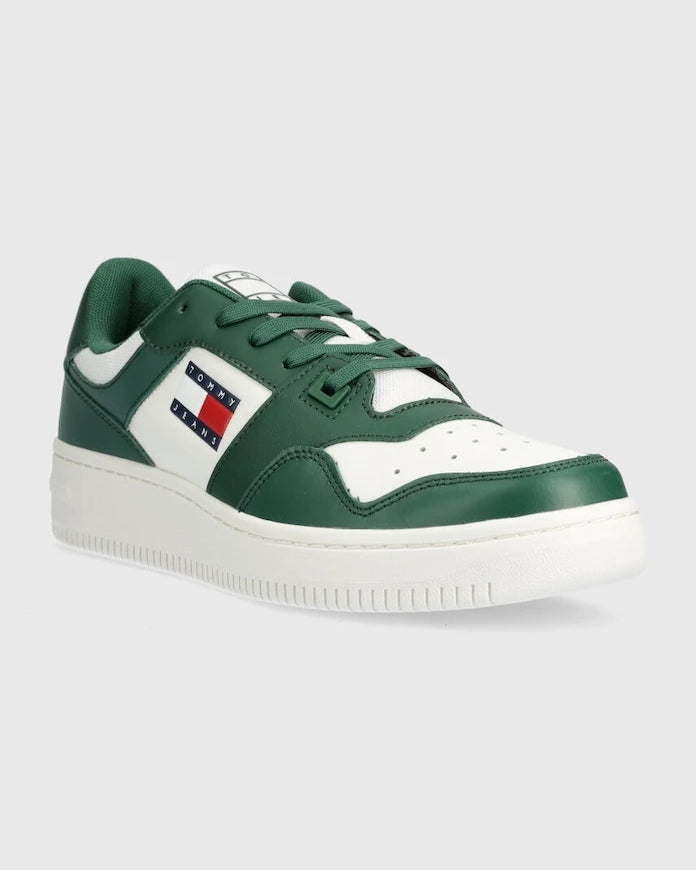 Кожени маратонки Tommy Jeans TJM RETRO BASKET ESS