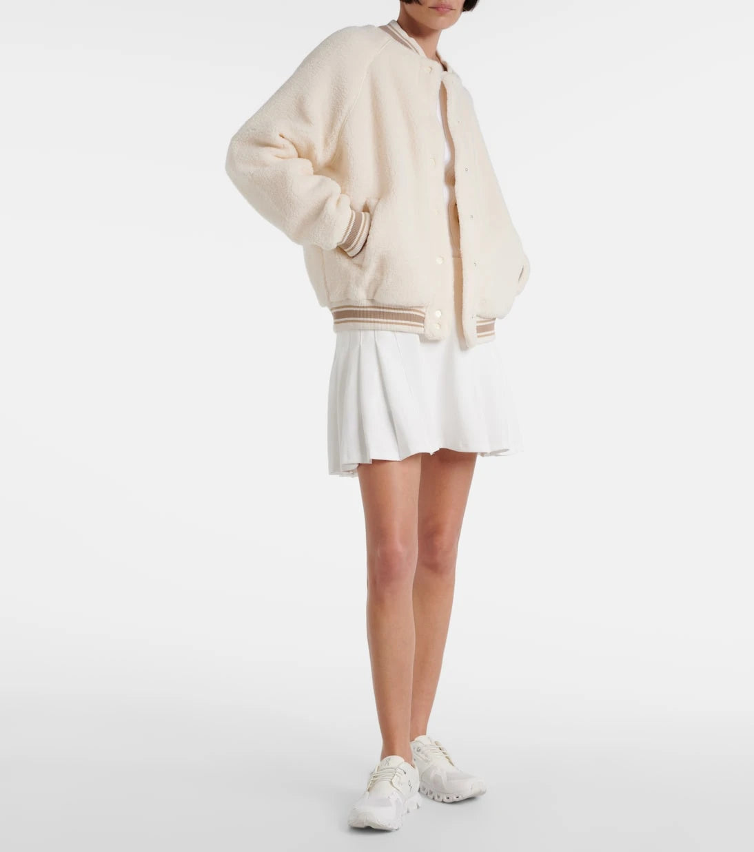 The Upside - Banks teddy bomber jacket
