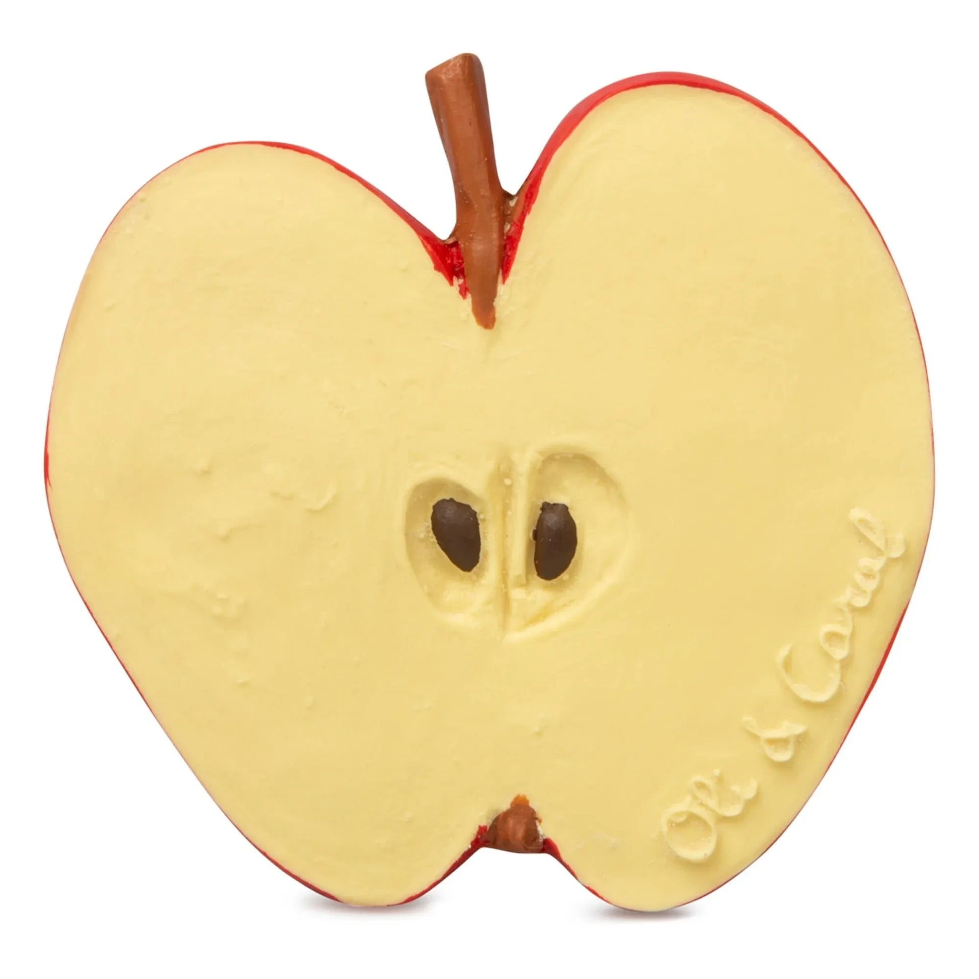 Oli & Carol - Pepita the Apple Teething Ring | Yellow