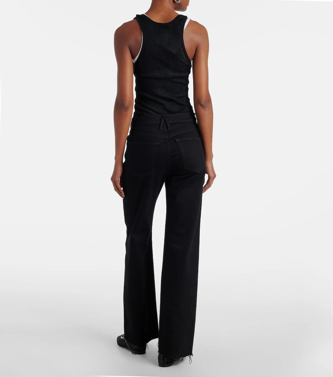 Slvrlake - Grace high-rise wide-leg jeans