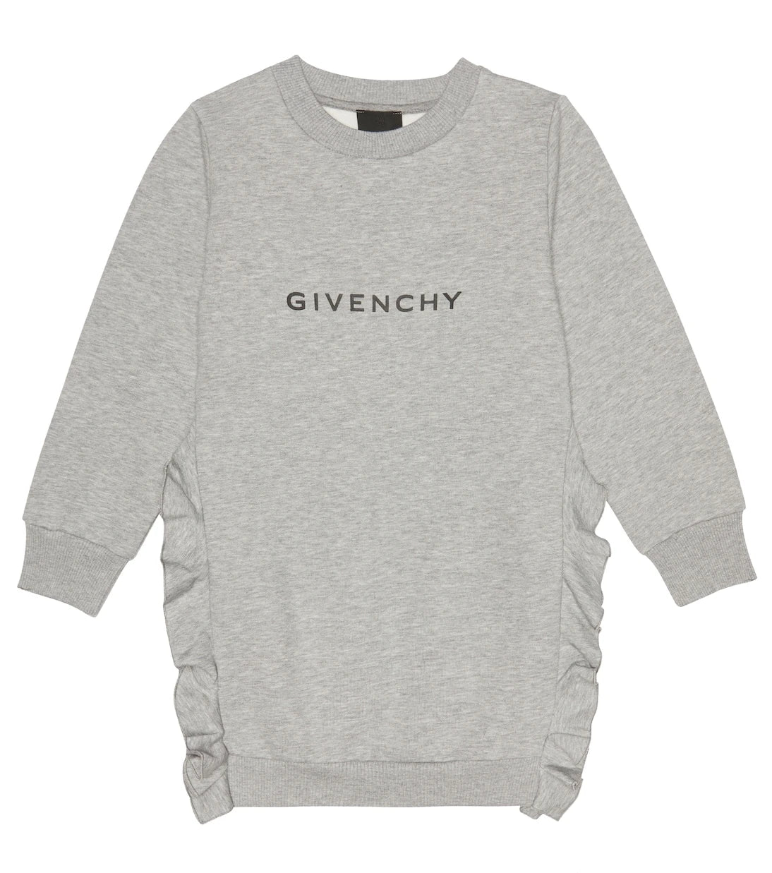 Givenchy Kids - فستان سويت شيرت جيرسيه بشعار الماركة