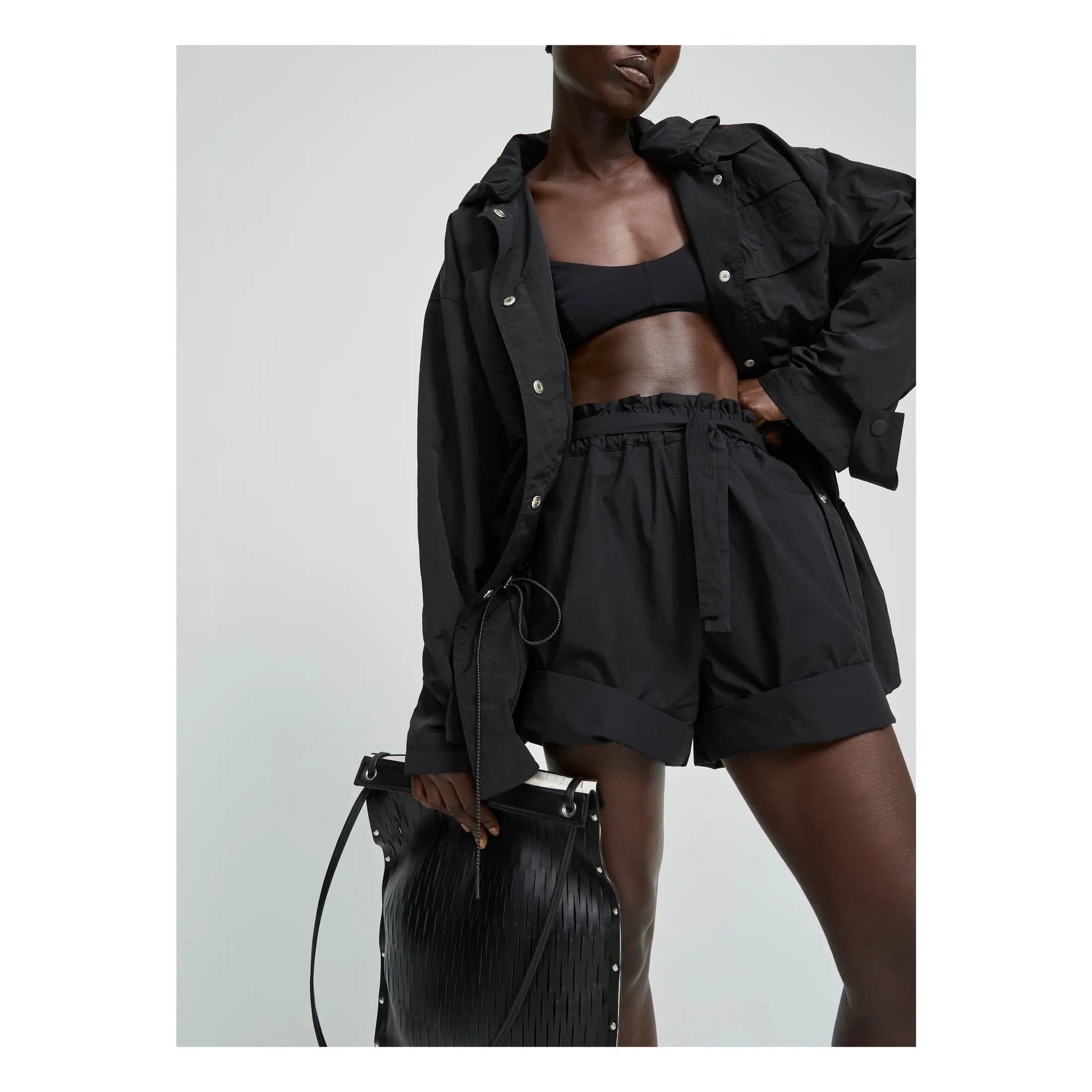 Laurence Bras - Babar Cotton Short | Black