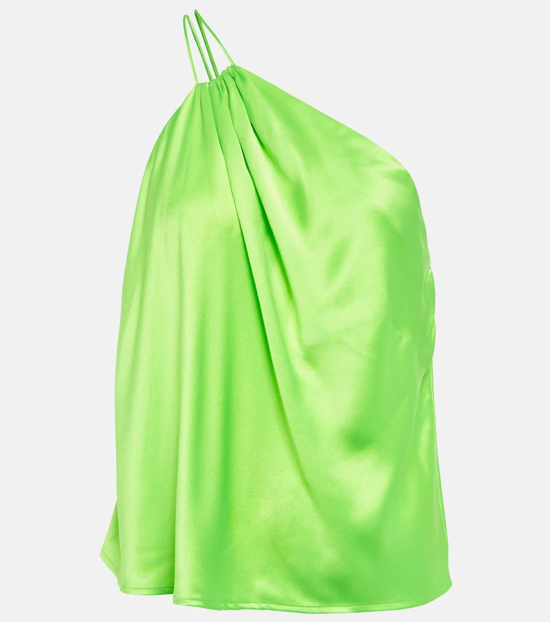 The Sei - One-shoulder silk satin top