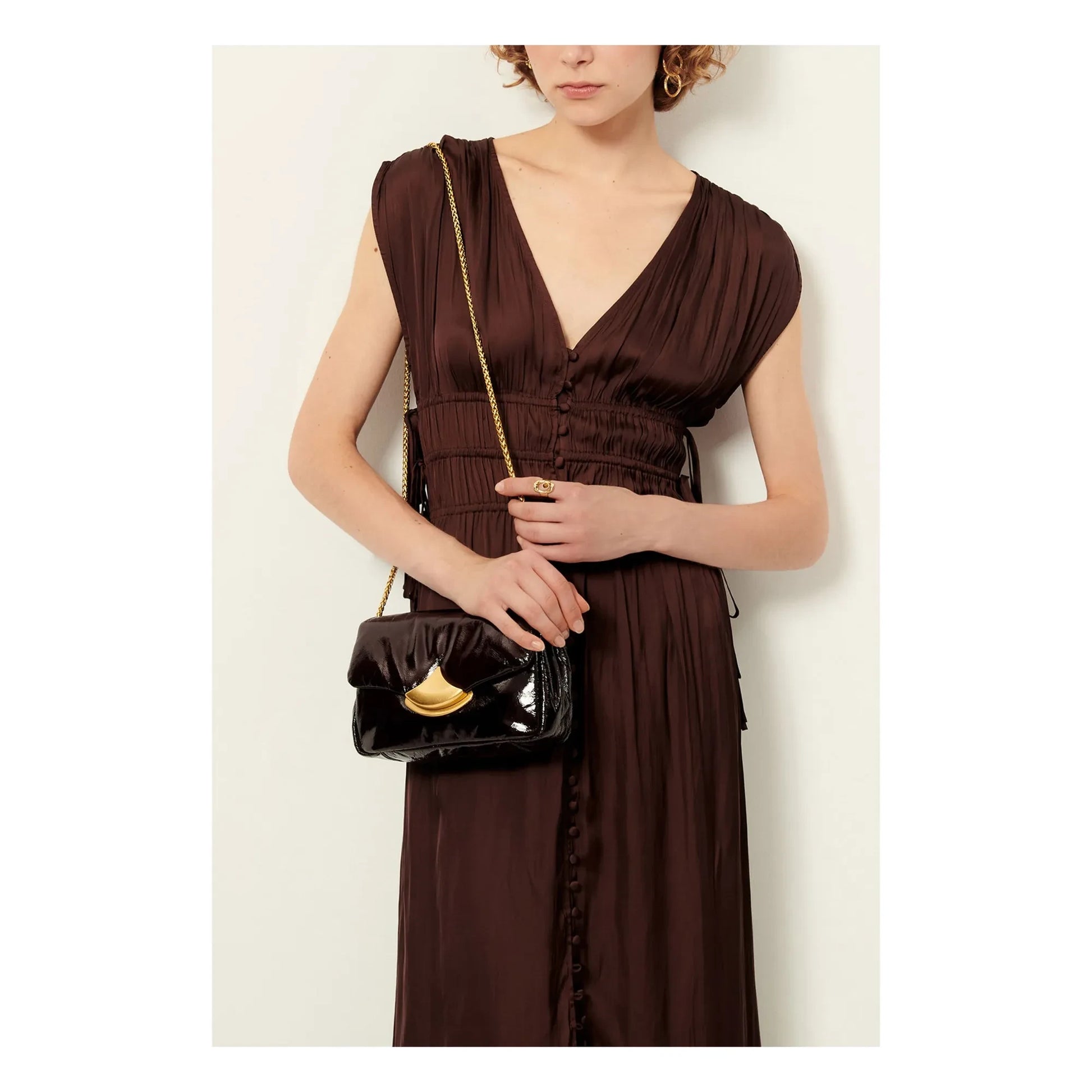 Sessùn - Prezianni dress | Coffee