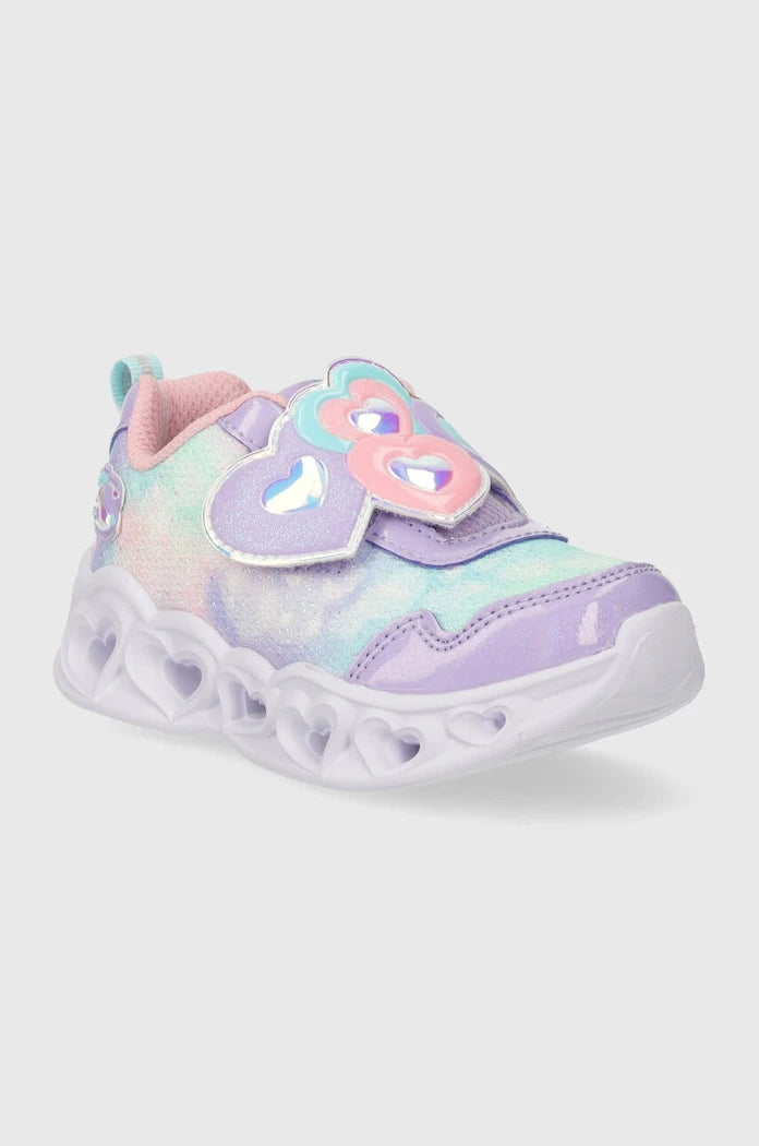 Детски маратонки Skechers HEART LIGHTS LOVIN REFLECTION