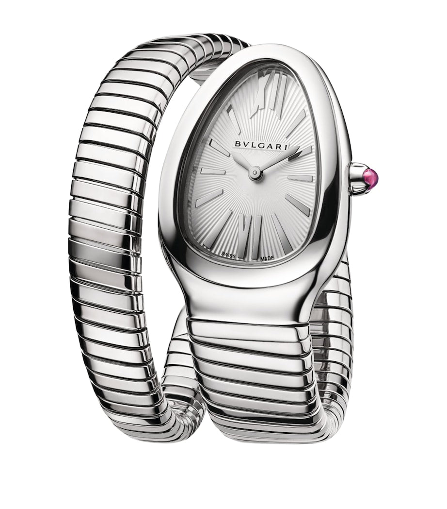 Bvlgari Stainless Steel Serpenti Tubogas Watch 35mm