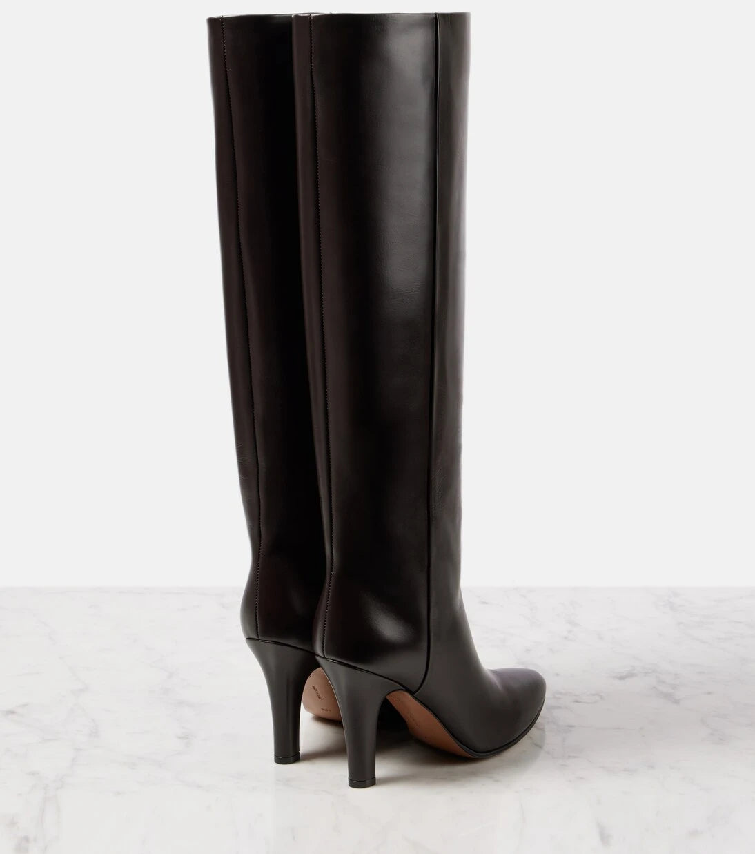 The Row - Prudence leather knee-high boots