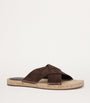 Zegna Suede Espadrille Sandals