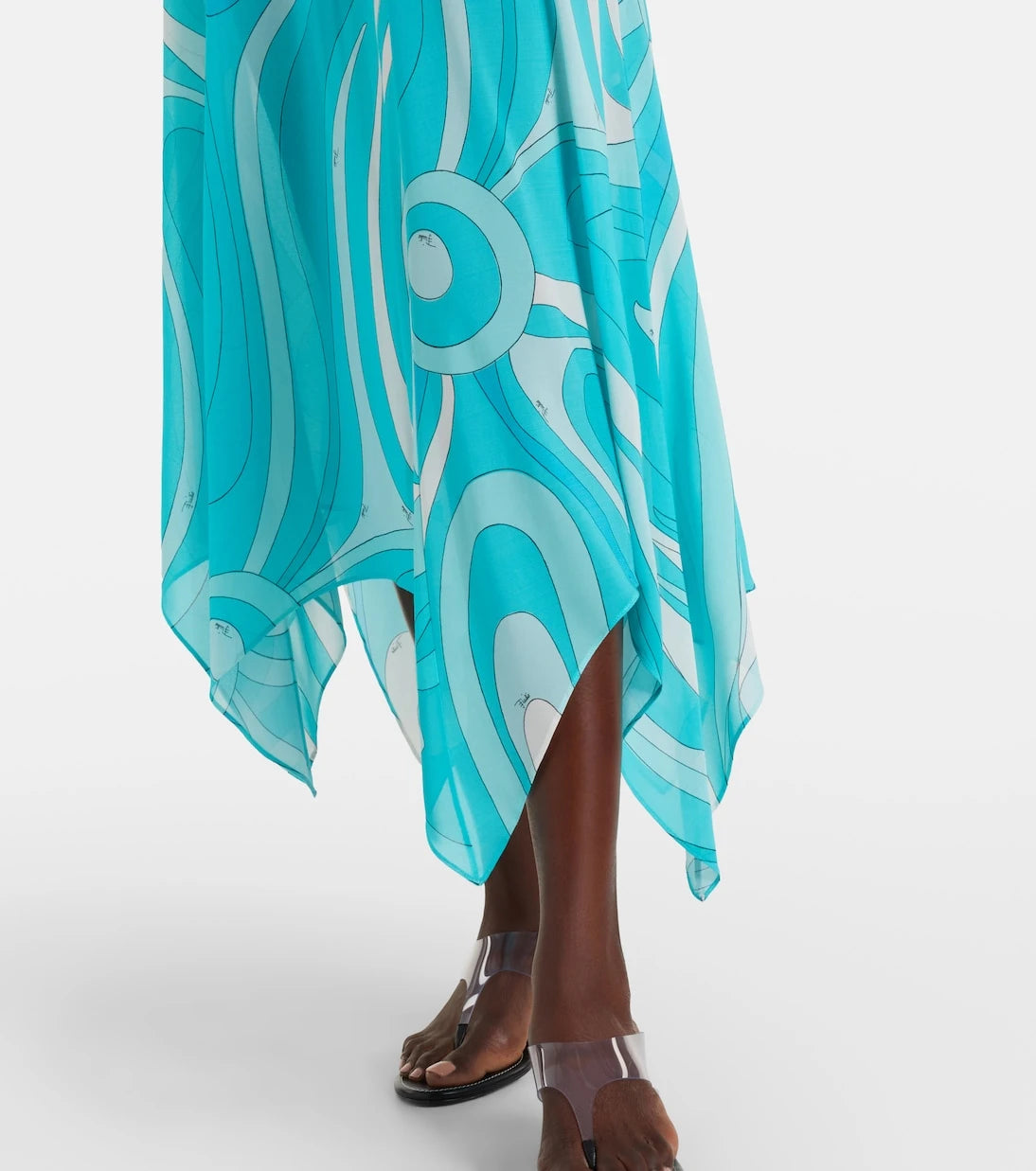 Pucci - Iride halterneck jersey midi dress