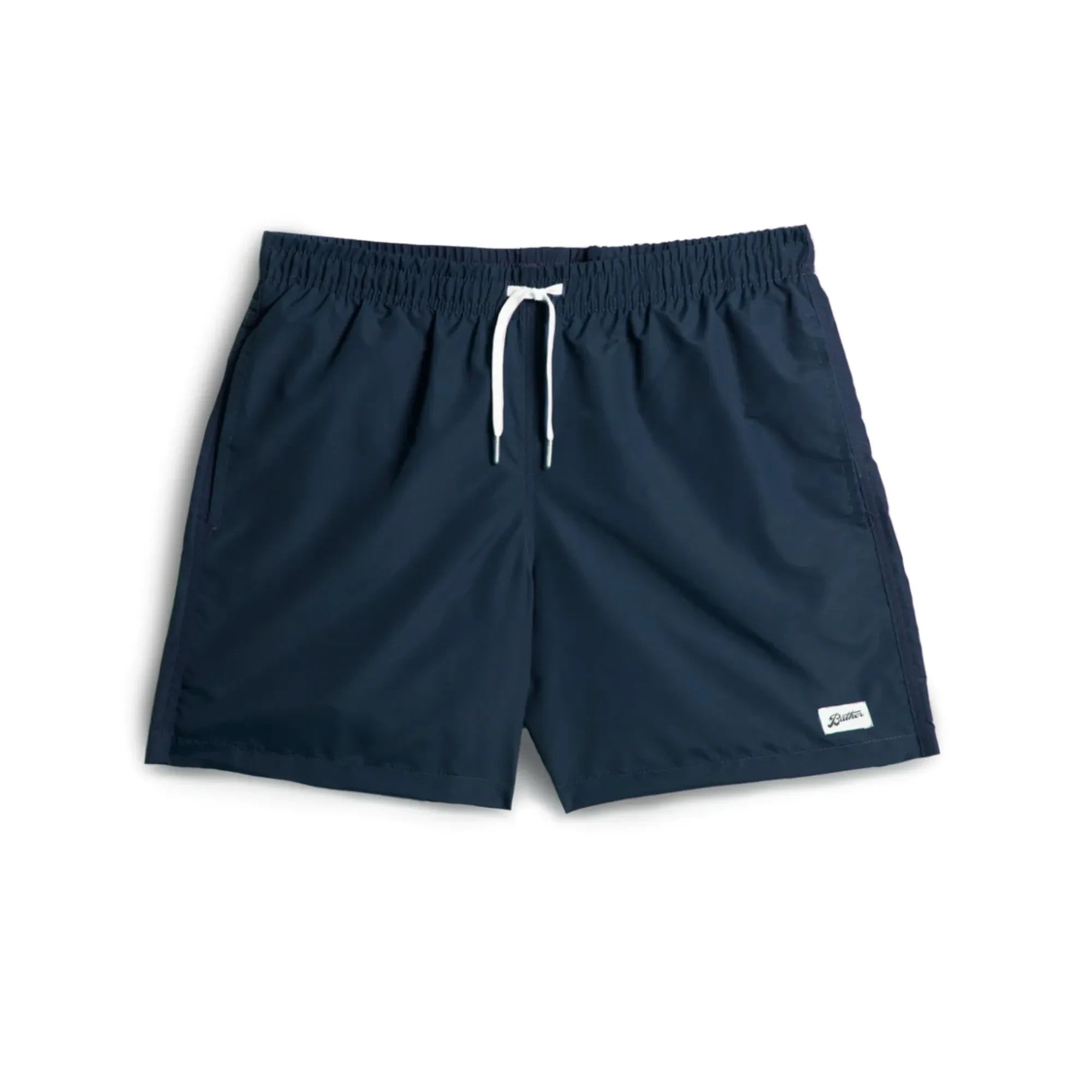 Bather - Plain Recycled Swim Shorts | Navy blue