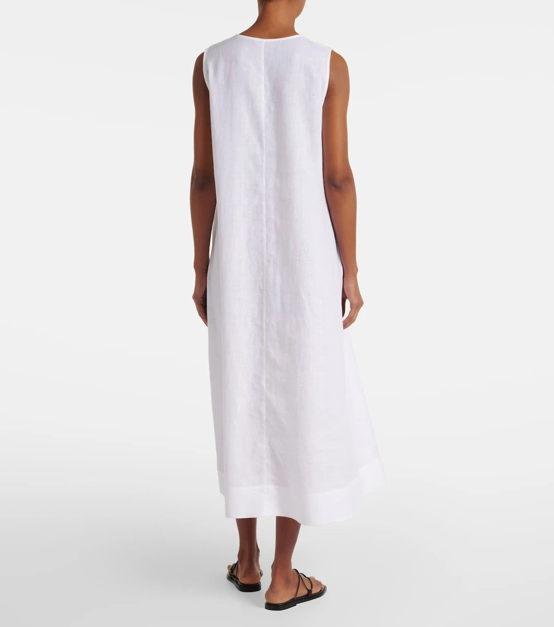 Asceno - Nisha linen midi dress