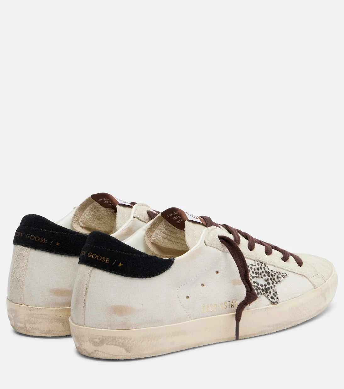 Golden Goose - أحذية رياضية Super-Star جلدية