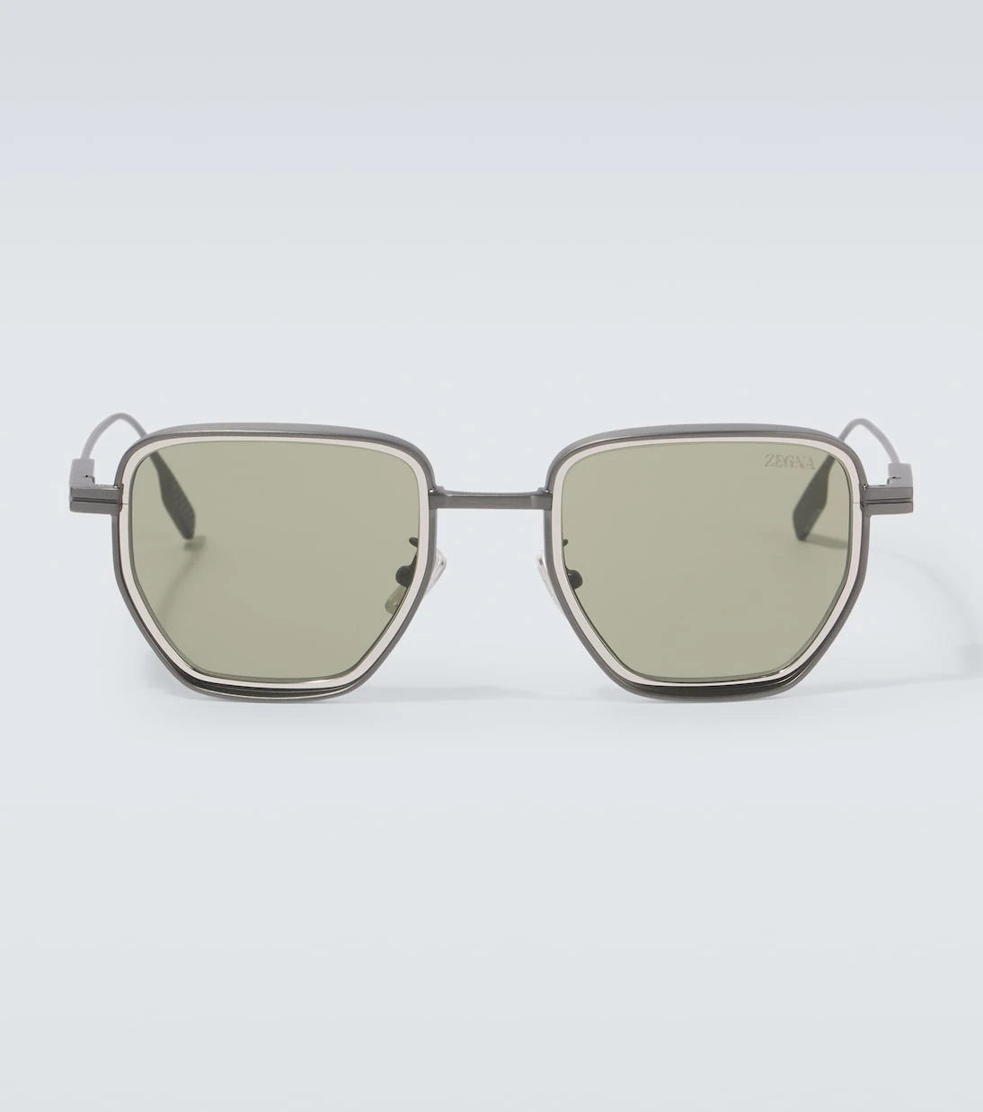 Zegna - نظارات شمسية مربعة