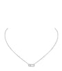 White Gold and Diamond Move Uno Necklace