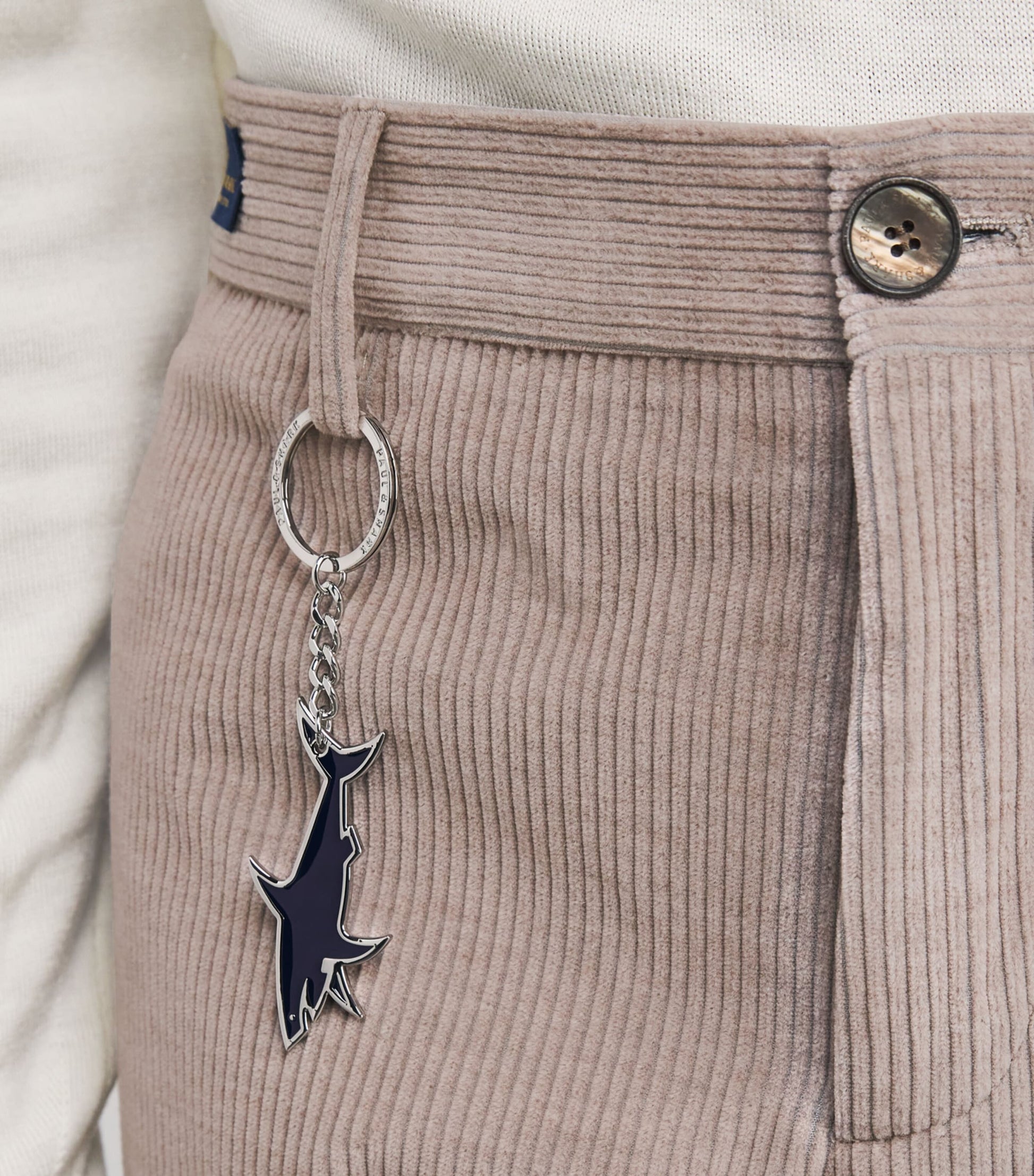 Cotton-Cashmere Corduroy Chinos