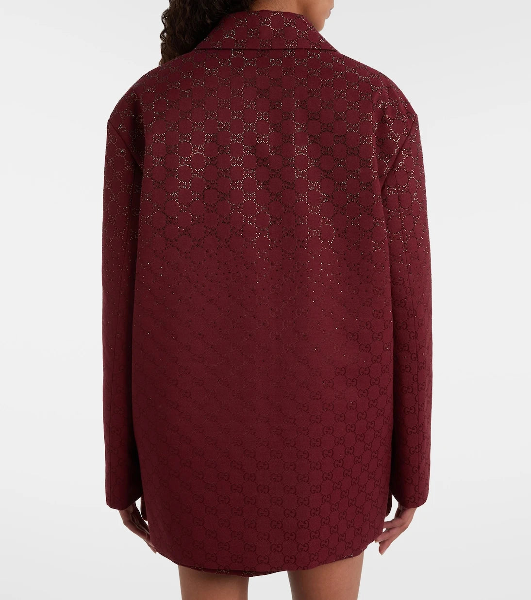 Gucci - GG Crystal canvas blazer