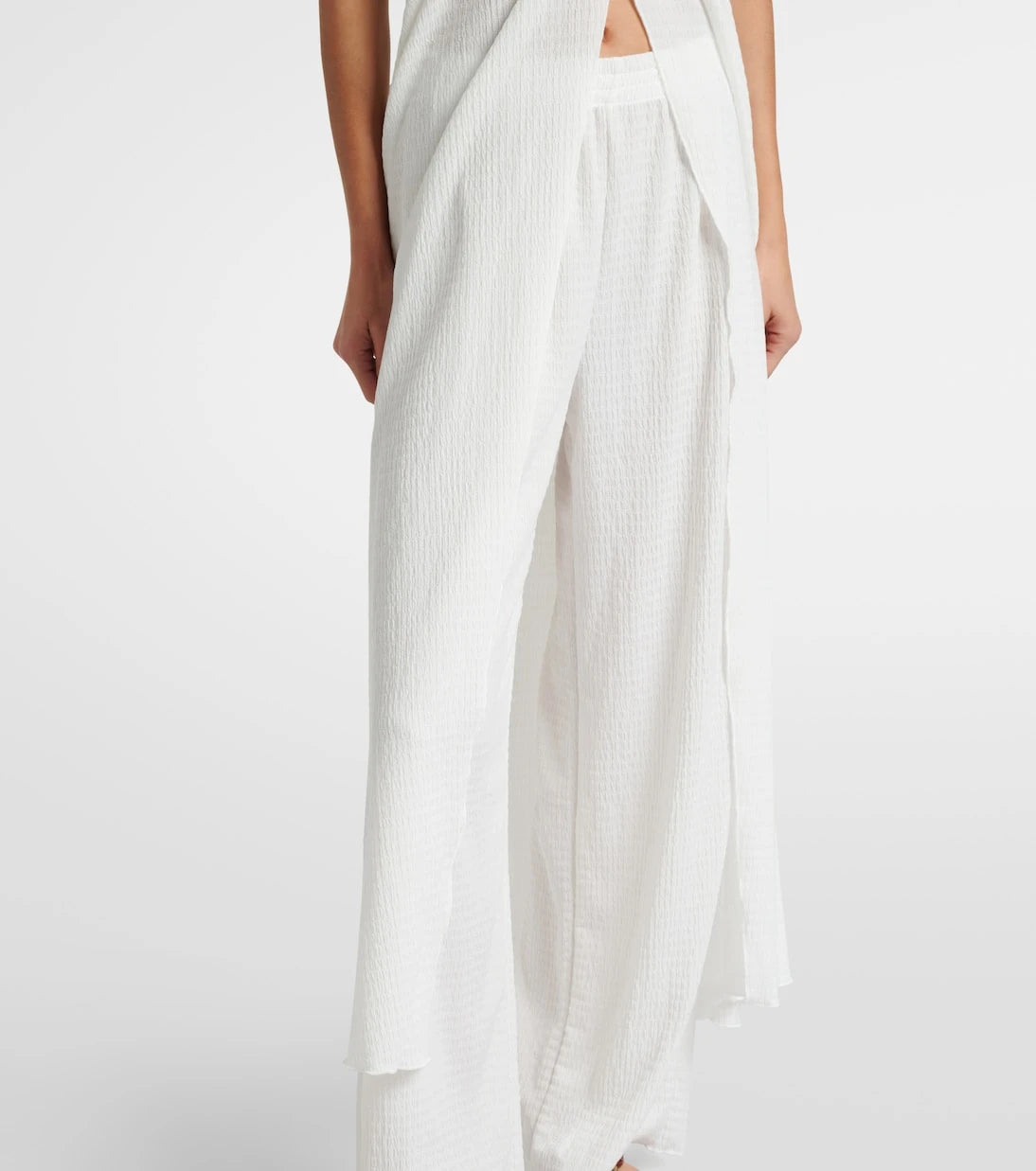 Jade Swim - Stella sheer halterneck maxi dress