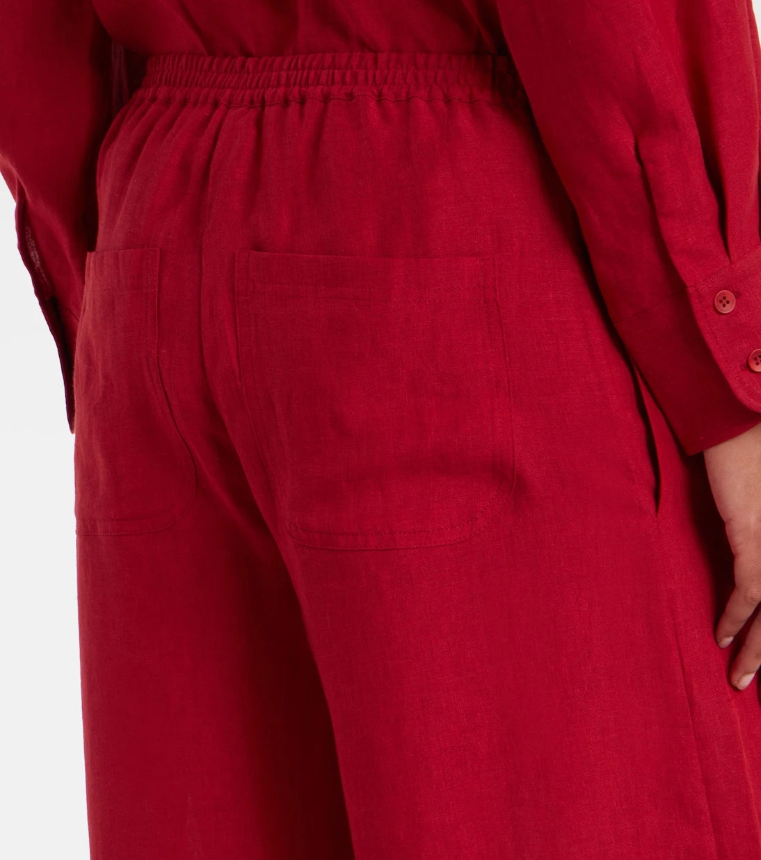 Eres - Select linen wide-leg pants