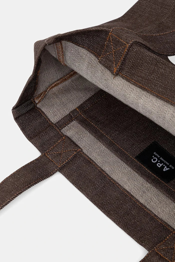 A.P.C. чанта от памук TOTE LOU